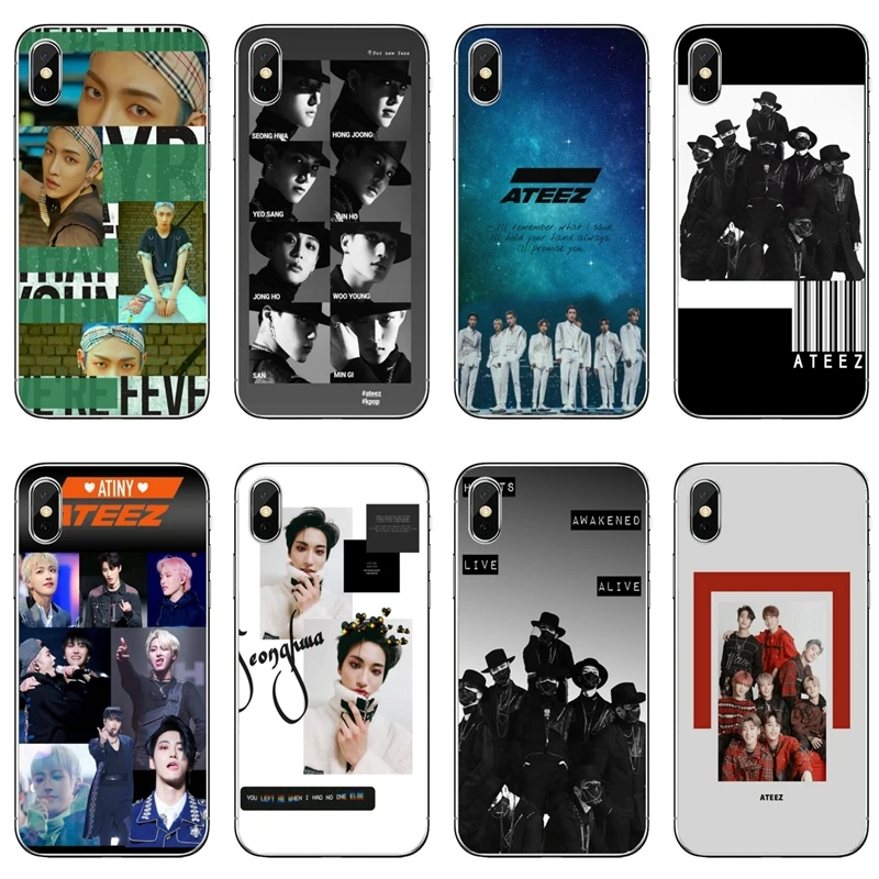 Корейская команда ATEEZ аксессуары чехол для телефона Xiaomi Redmi Note 8 7 6 5A 4 Pro 7A K20 6A 4A 4X 5