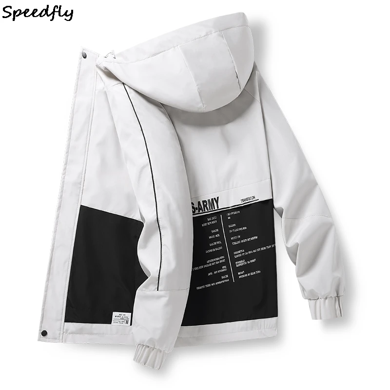 2020 new autumn men's jacket autumn hooded jacket tops spring and autumn trend men's Korean men's style (6699)