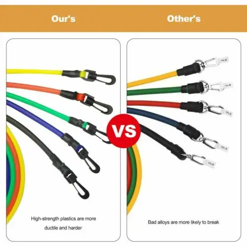 

pcs/set Pull Rope Fitness Exercises Resistance Bands Latex Tubes Pedal Exercise Sets Fitness Equipments Accessories