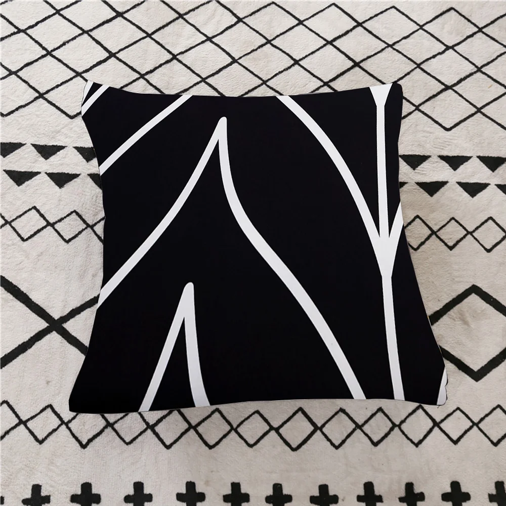 2 шт. наволочка с принтом для дивана наволочки декоративные 45*45 см цветочные | Дом