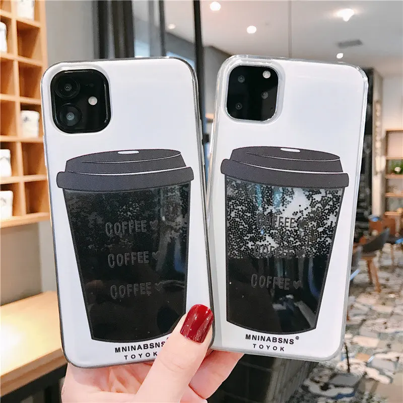 Для iPhone X11pro max XR xs трендовый Чехол для мобильного телефона X11 XS X 8 7 6s plus кофейная