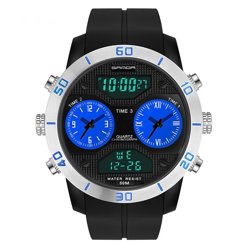 

Student Electronic Watch Digital Sports Outdoor Youth Alarm Clock Waterproof Men's Fashion Trend Quartz Wristwatch Reloj Relogio