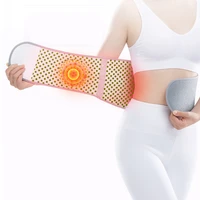 thermal wormwood therapy waist support belt self heating lumbar support wrap lower back brace thin soft kidney binder waistband