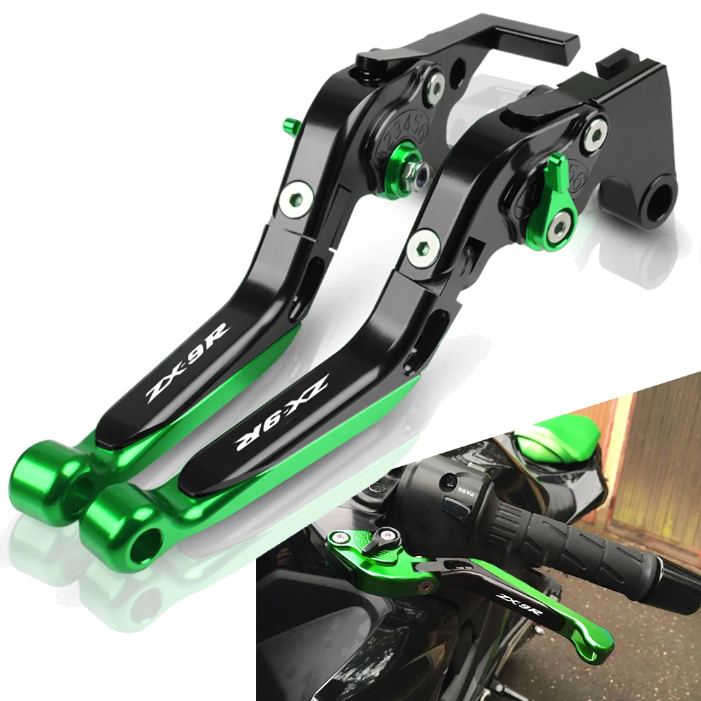 Выдвижной рычаг сцепления тормоза мотоцикла регулируемый руль для Kawasaki ZX9R ZX 9R 1989