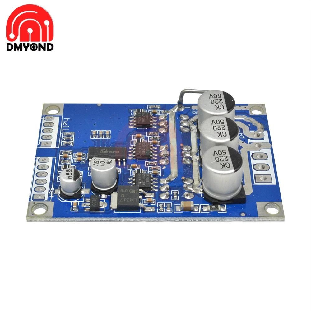 DC 12V 36V 500W ШИМ бесщеточный мотор регулятор скорости w зал балансировка двигателя