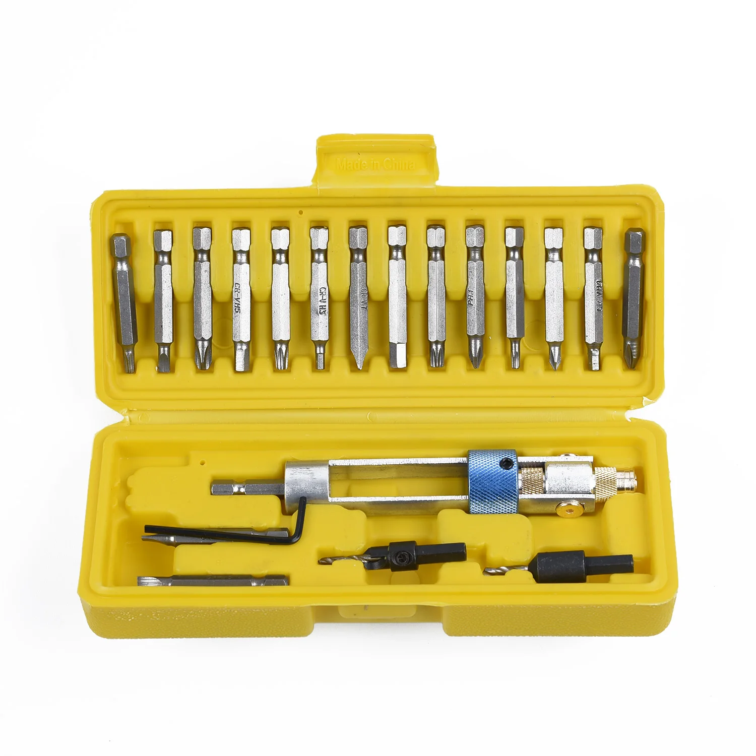 

20 Pcs Half Time Drill Bit Set HSS High Speed Steel Screwdriver Bits Flip Drive