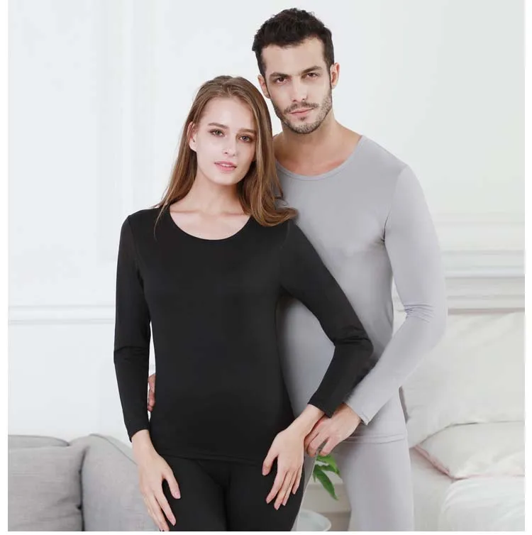 Jerrinut плюс размер кальсоны для женщин Мужчины 3XL 4XL 5XL 6XL комплект термобелья зимняя одежда женский мужской теплый костюм большой размер