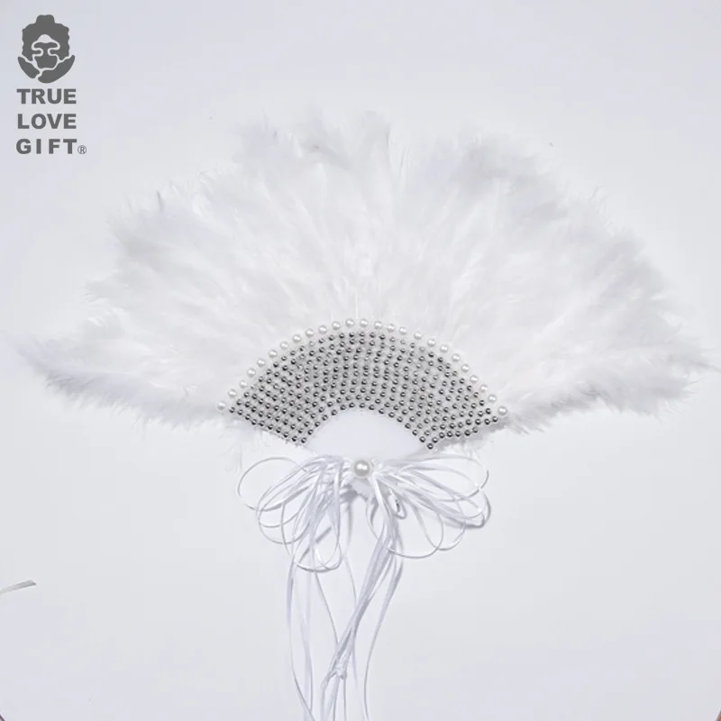 Прямые продажи с фабрики свадебные помолвки женские веерные белые перья