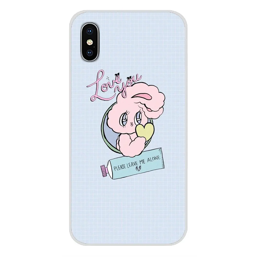Аксессуары кожаный чехол для телефона розовый корейский chuu esther kim rabbit Motorola Moto X4 E4