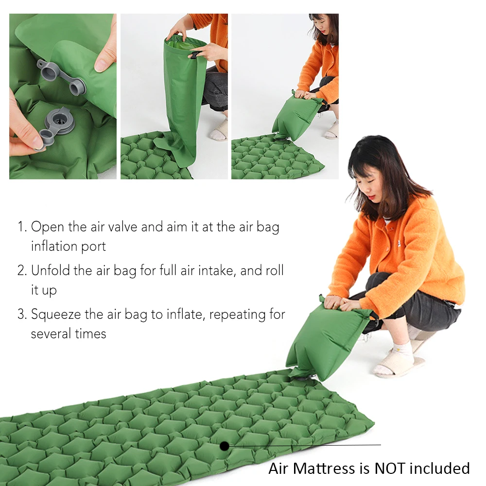 Надувная воздушная сумка из ТПУ нейлона светильник Кая портативная