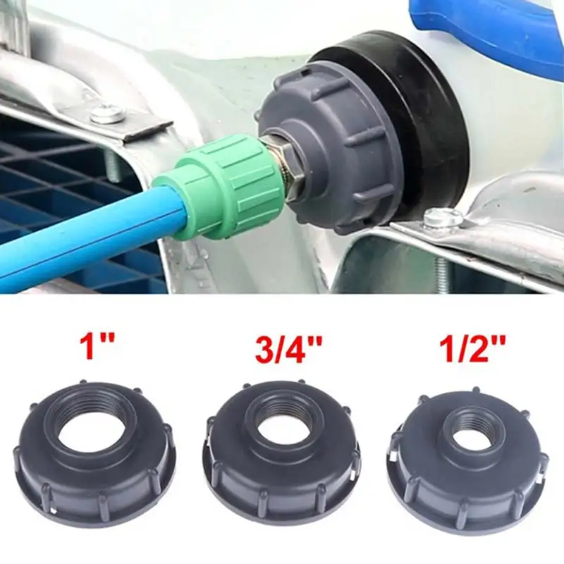 

Durable IBC Tank fittings S60X6 Coarse Threaded Cap 60mm Female thread to Adaptor Connector