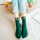Зимние теплые мужские носки, утепленные теплые однотонные шерстяные кашемировые снежные носки унисекс бесшовное бархатное сапоги, длинные носки для сна в пол