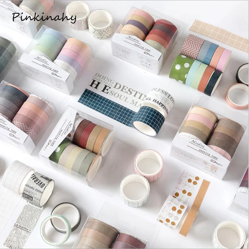 10 шт./компл. Симпатичные Сетка Набор декоративного скотча Васи декоративная