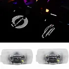 2 шт., Автомобильные светодиодные лампы JURUS для дверей, лазерный проектор для Camry 2006-2021