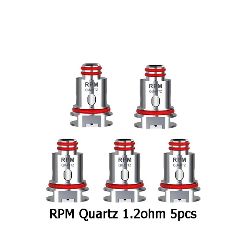 SMOK Оригинальные 5 шт./упак. об/мин 2 RPM2 DC0.6ohm MTL сетки 0.16ohm 0 4 DC катушки для шрам p3 p5