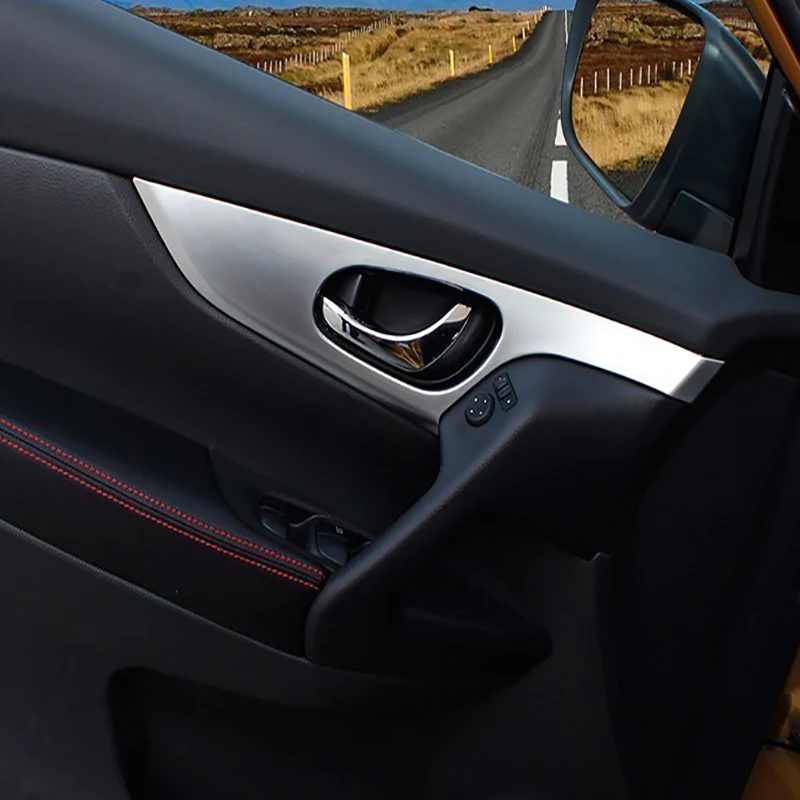 Хромированная крышка ручки двери чаша с отделкой рамка рамкой украшение