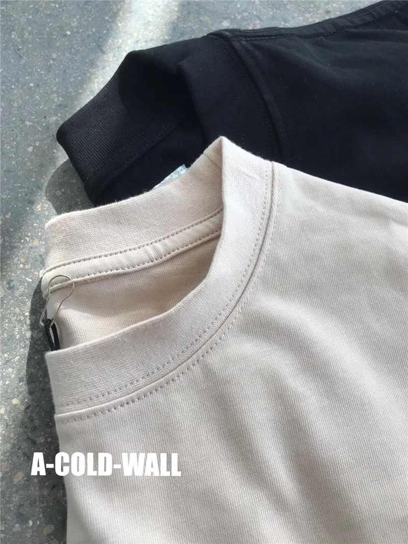 

Men Women 1:1 High Quality Glass Blower A COLD WALL Tee British street culture ACW T-shirts Tops A-COLD-WALL T-shirt
