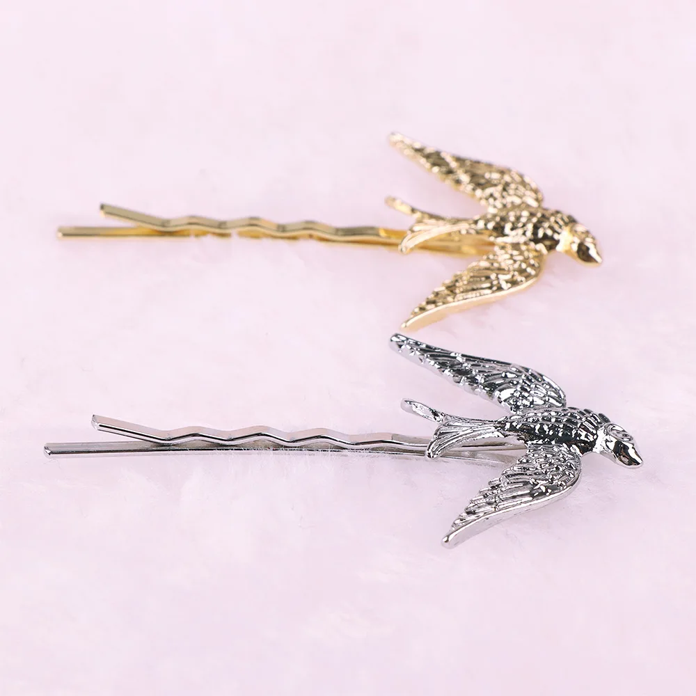 Заколка для волос с птицей и ласточкой милая заколка девочек модные заколки