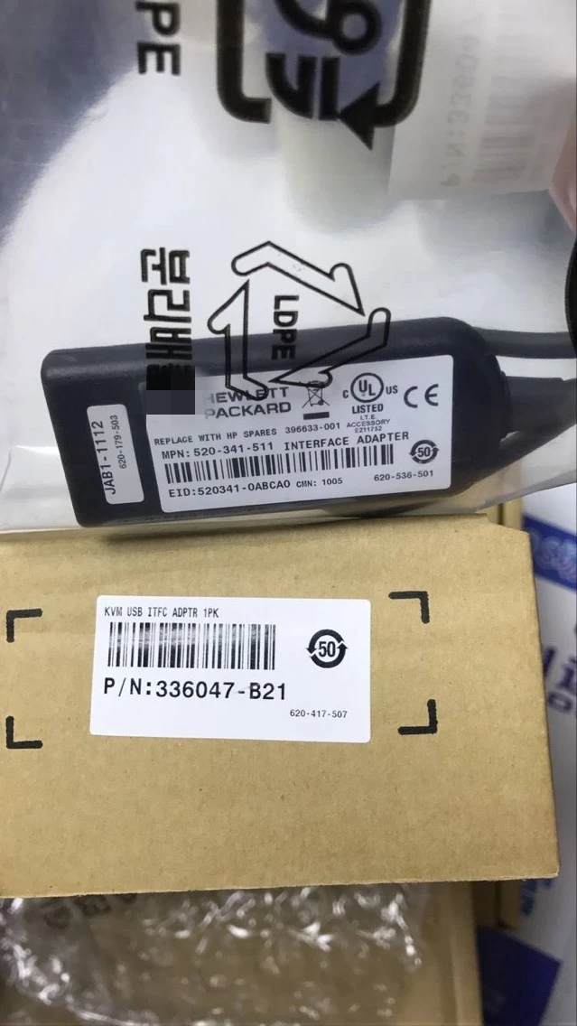 336047-B21 396633-001 AF623A AF628A VGA/USB RJ45 KVM USB ITFC ADPTR 1PK | Мобильные телефоны и аксессуары