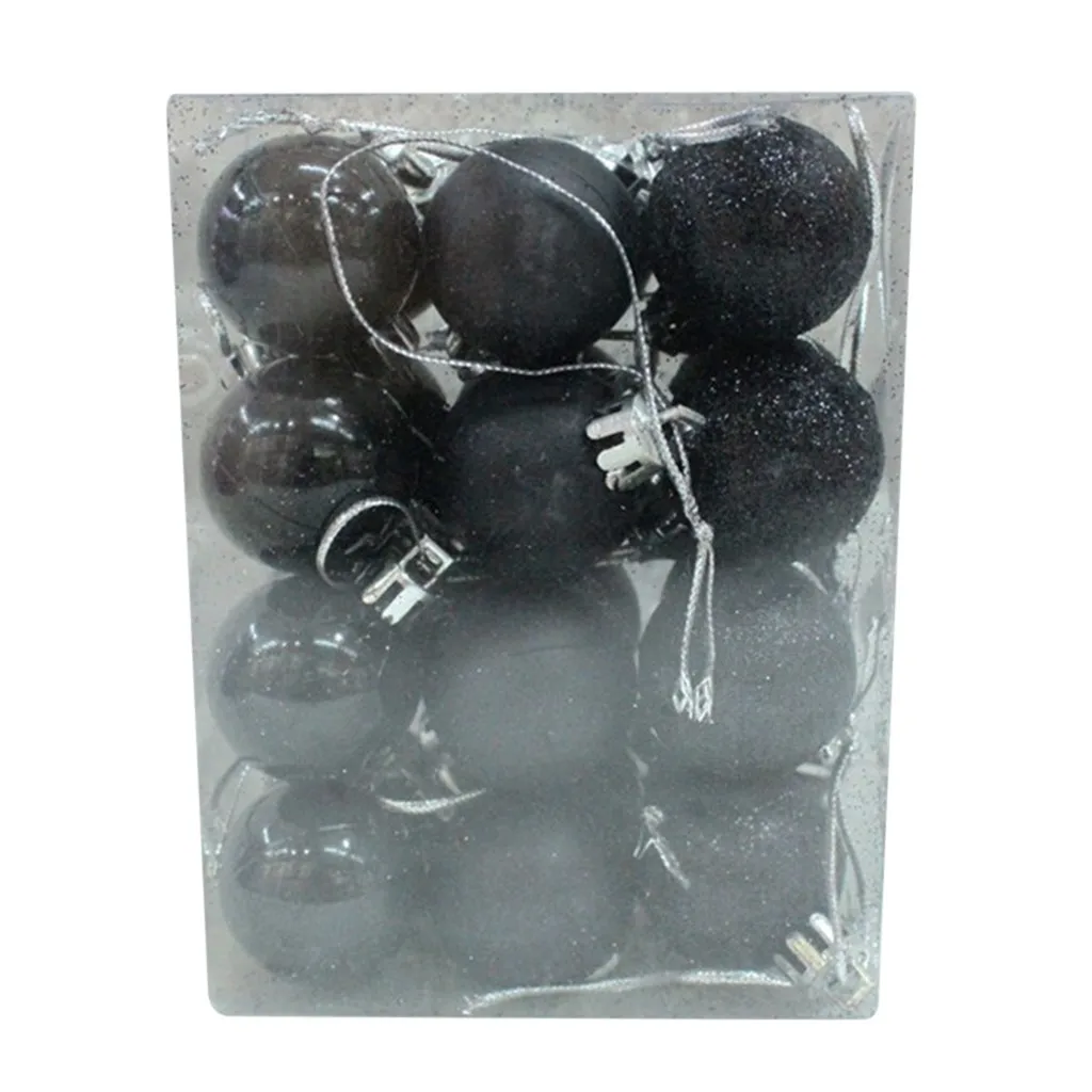 24 шт./лот декоративный шар для рождественской елки 30 мм подвесной Рождественский