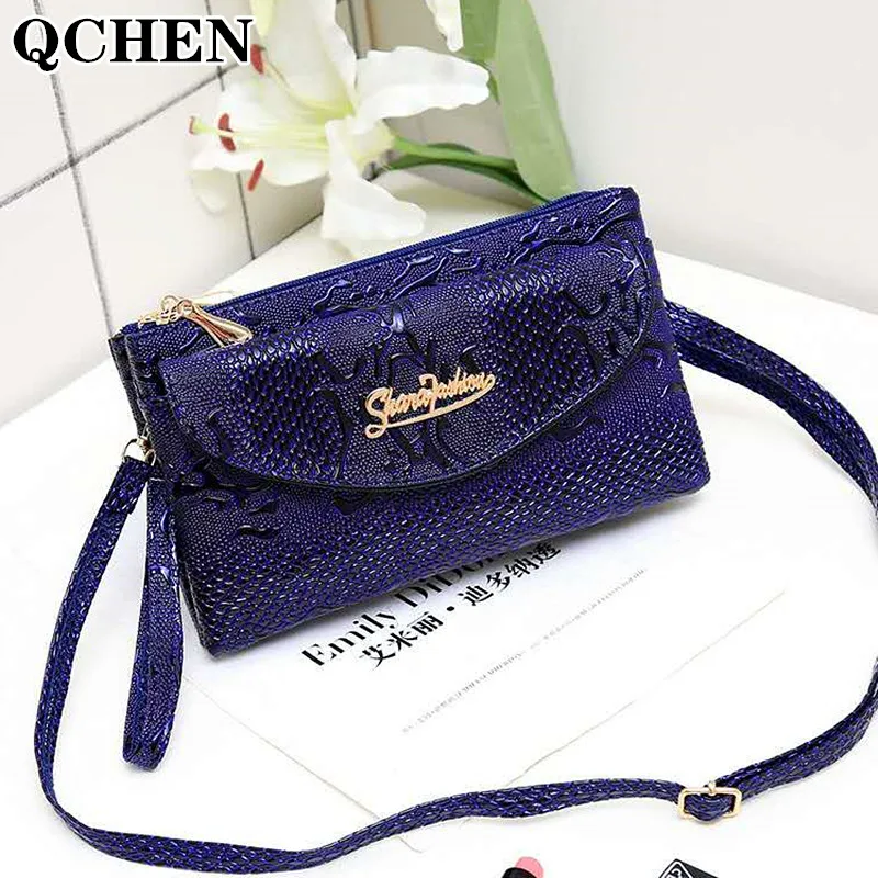 

Women's clutch bag new Korean version wild single shoulder phone bag purse fashion Messenger Double zipper zipper wallet pu 523