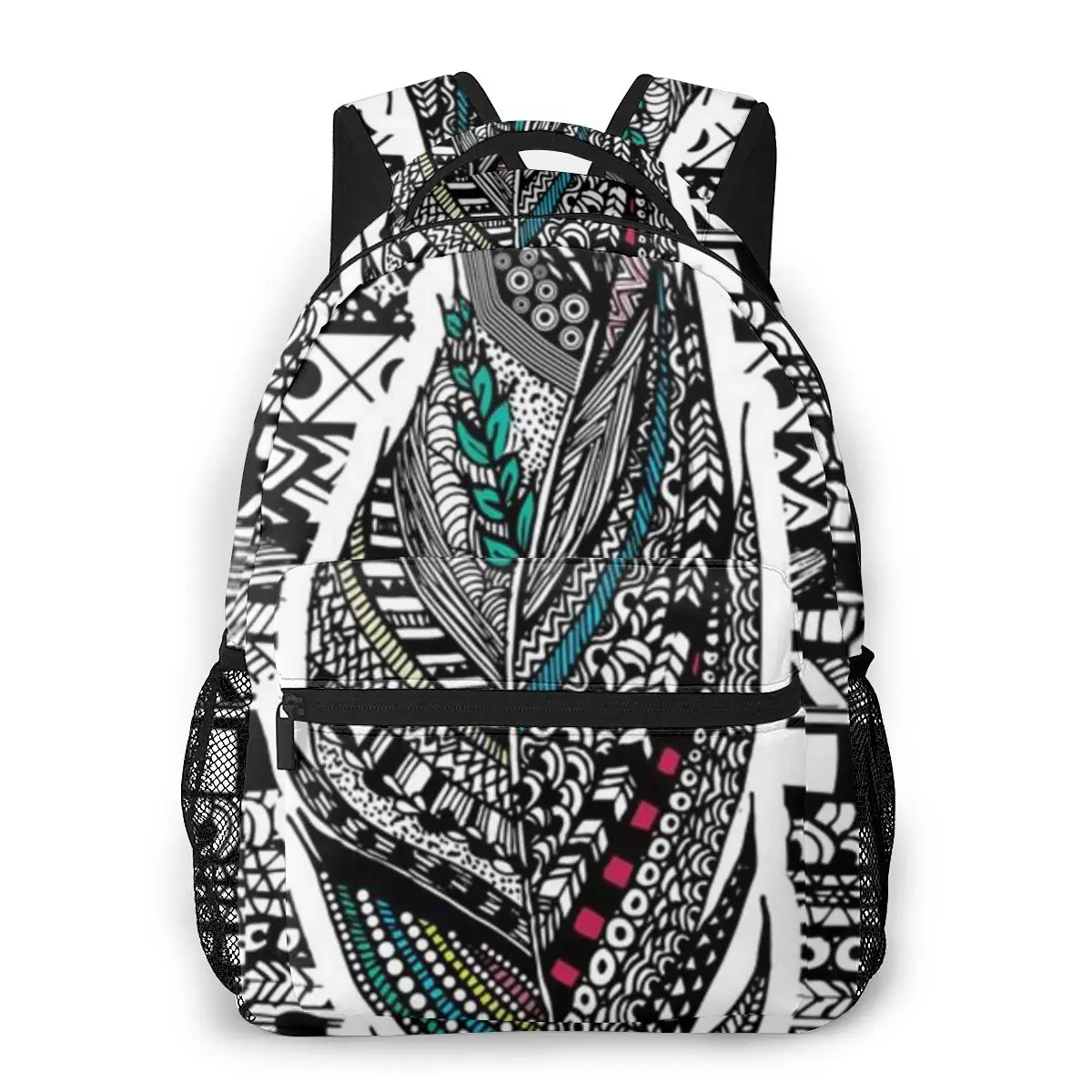 

NOISYDESIGNS Ethnic Style School Bags Harajuku Kawaii Backpack for Kids Girls Casual Schoolbags Orthopedic Rucksack Mochilas