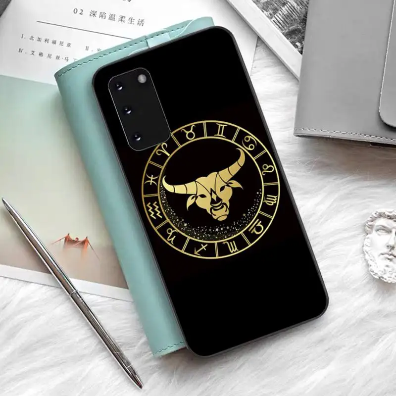 

Zodiac Signs Phone Case for Samsung S10 21 20 9 8 plus lite S20 UlTRA 7edge