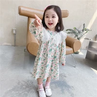 beautiful floral girls kids vest dress spring summer baby tops bottoming children clothes special occasion high quality