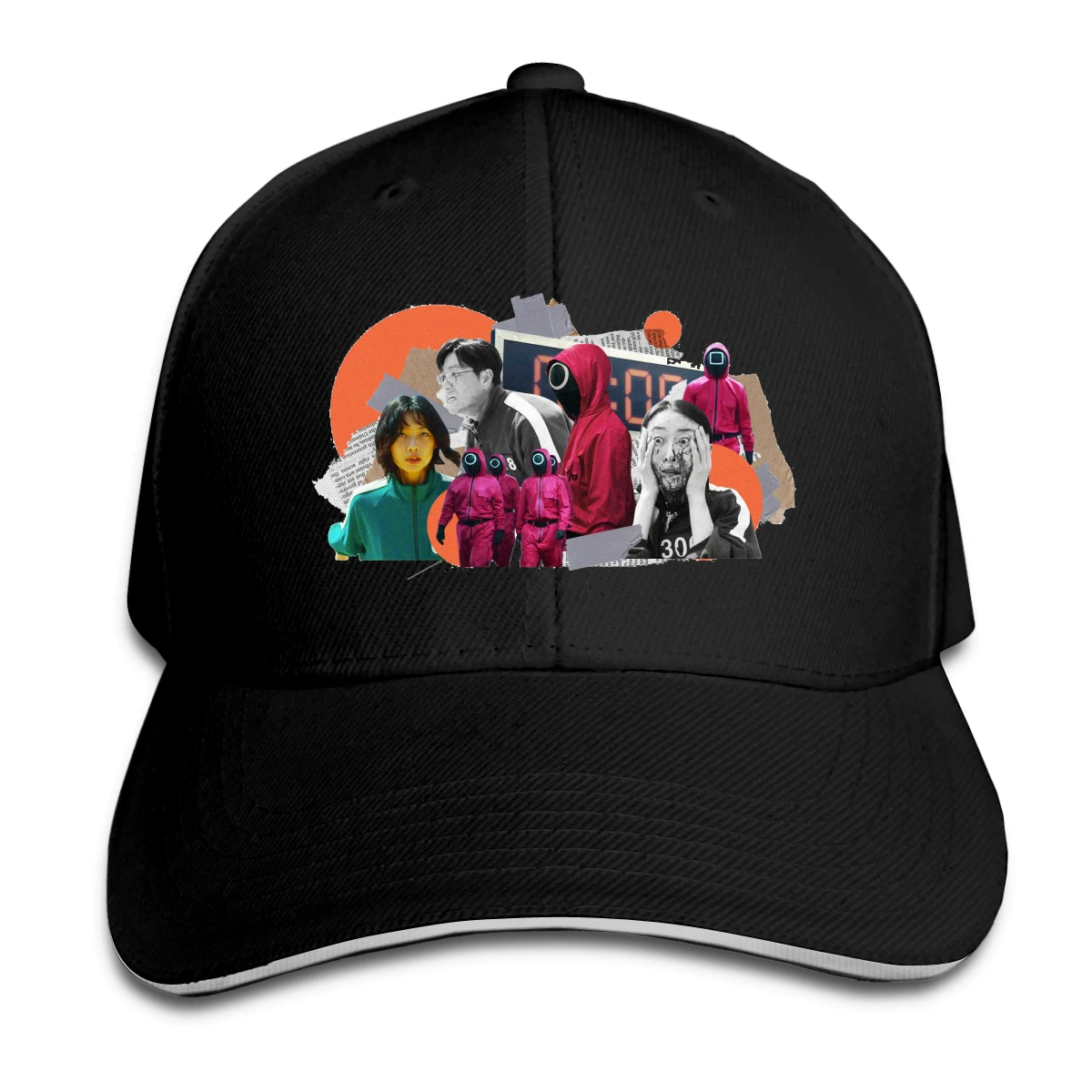

Squid Of The Game3 fishing summer hat Korean TV Unique Men's Women's casquette