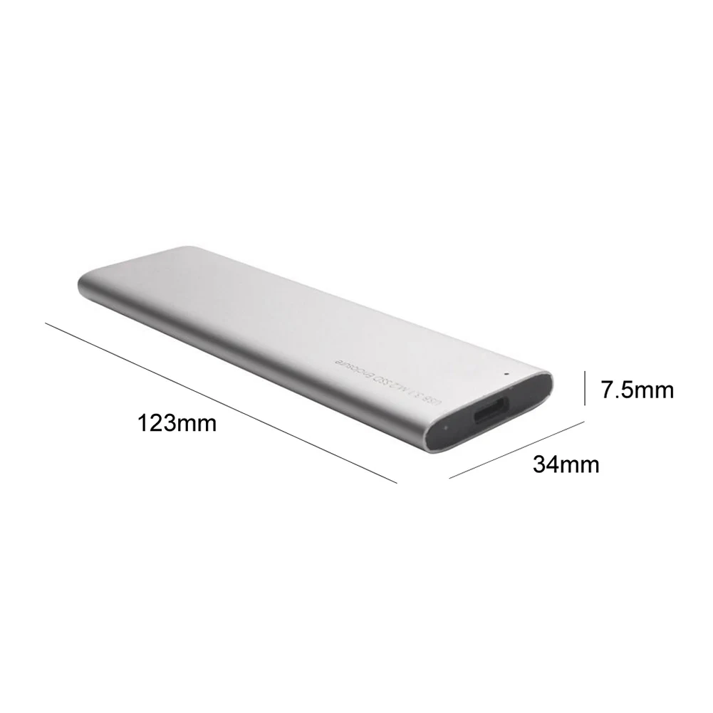 Внешний USB 3 1 type-C M.2 HDD 2 5 "внешний жесткий диск 500 Гб/750 Гб/1 ТБ/2 ТБ hd externo disco duro |