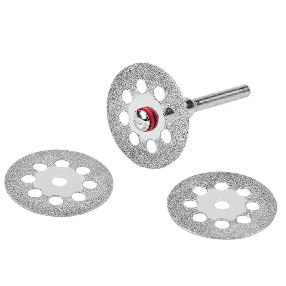 

32pcs Shaping Cutting Disc Saw Blades Diamond Metal Wood Cut DIY Craft Easy Install For Dremel Rotary Tool Grinding 3mm Shank
