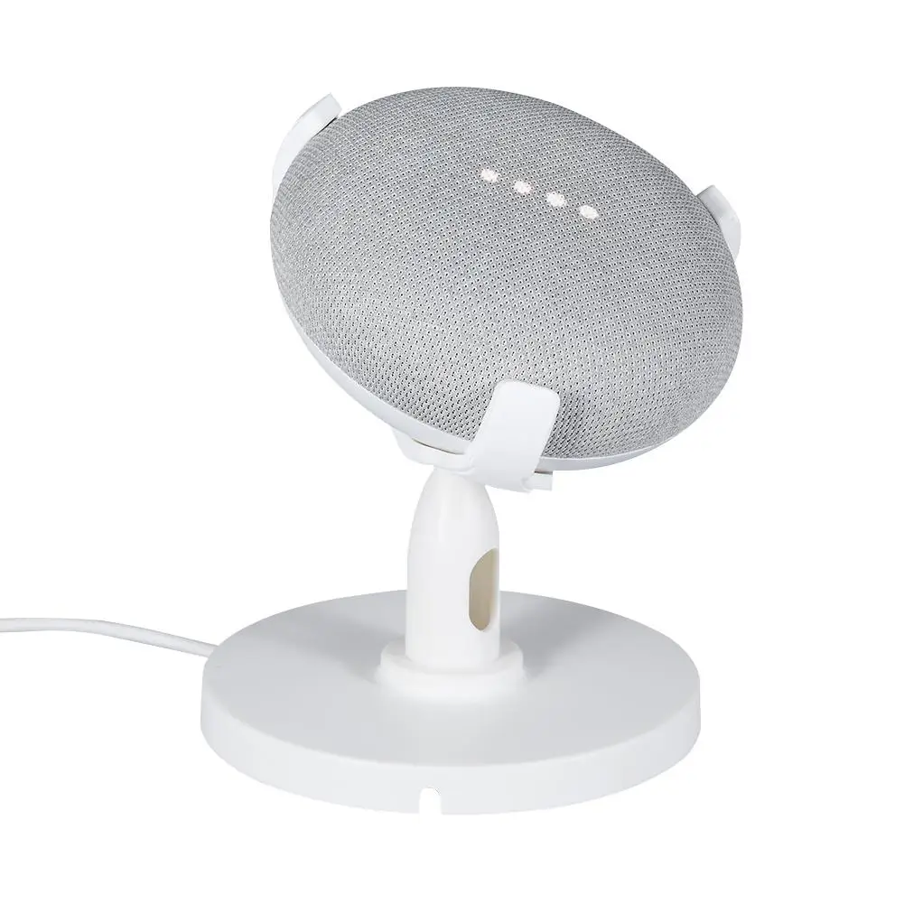 Для Google Home мини настольная подставка, Настольный держатель, голосовые ассистенты, компактный держатель, чехол, штепсельная вилка, для кухни, спальни, для учебы, аудио крепление