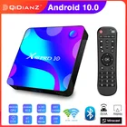 ТВ-приставка Android 10 X88 Pro 10 Wifi медиаплеер 4K H.265H.264 3D 1080P RK3318 четырехъядерный 64 бит X88Pro 10 Смарт ТВ-приставка