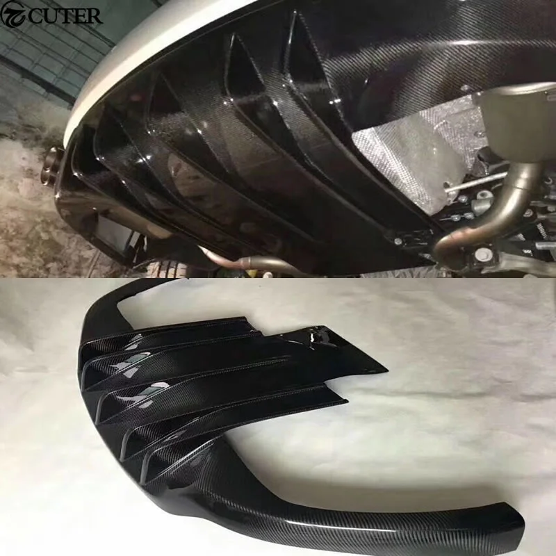 

Carbon Fiber Rear Bumper Lip Diffuser for Maserati Gt Gran Turismo Car Body Kit 08-13