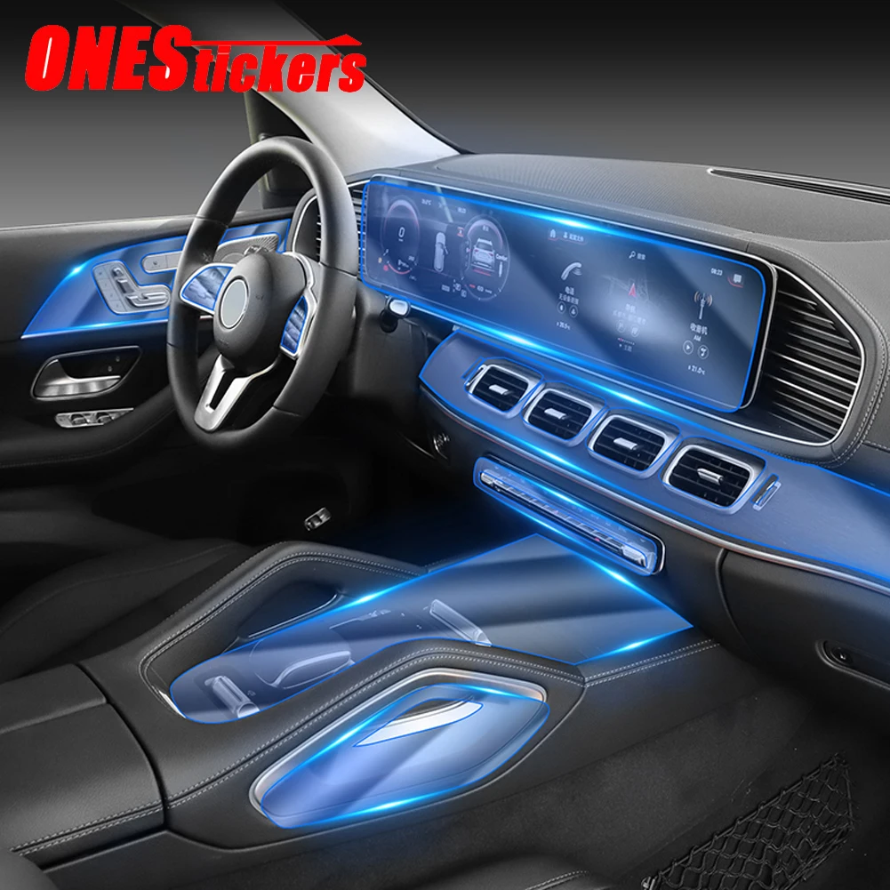 Для Mercedes Benz GLE Class GLE350 GLE450 W167 V167 2020 + Автомобильная центральная консоль AC навигация