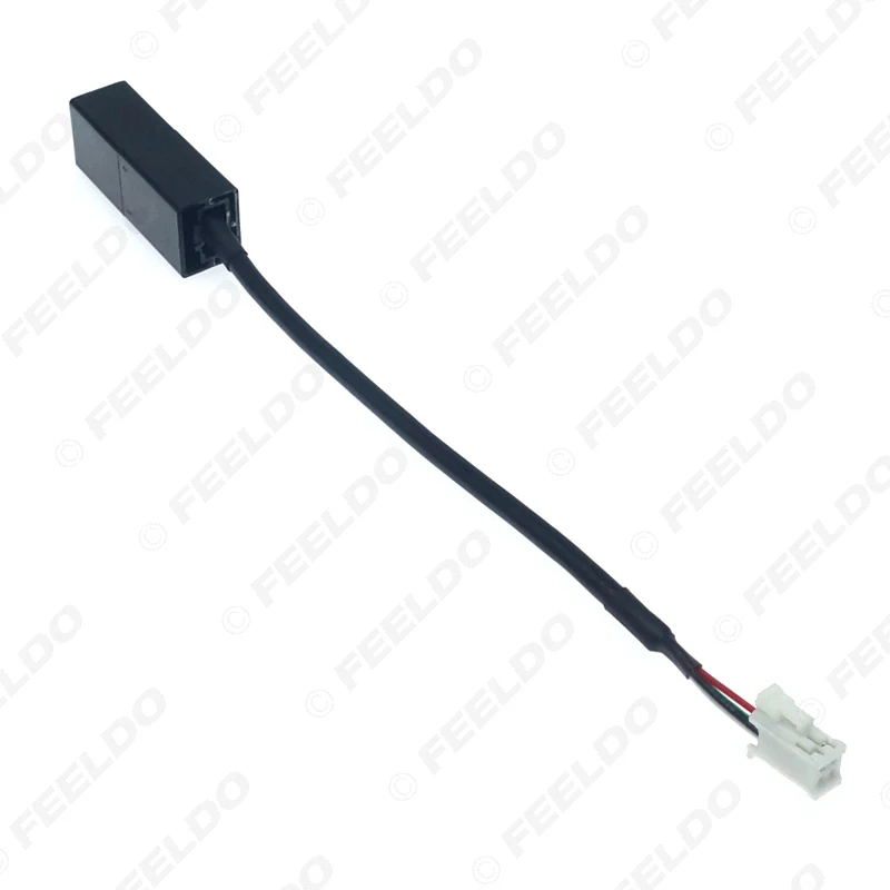 Автомобильный радиоприемник FEELDO 1 шт. 4 контактный разъем для usb входа проводной