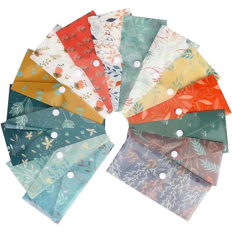 

Waterproof Cash Budget Envelope, Reusable Plastic Cash Envelopes, Money Envelopes for Budgeting and Saving