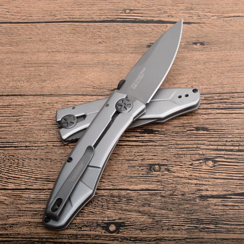 Складной нож Kershaw 3440 лезвие 8CR13MOV все стальные ручки карманный для кемпинга