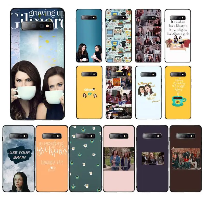 

FHNBLJ Gilmore Girls Phone Case for Samsung S10 21 20 9 8 plus lite S20 UlTRA 7edge