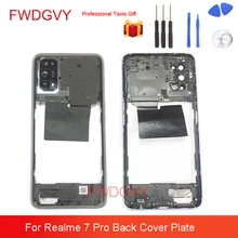 Original Back Cover Plate For OPPO Realme 7 Pro Rear Cover Mobile Phone Repair Parts Replacement For Realme 7 Pro RMX2170