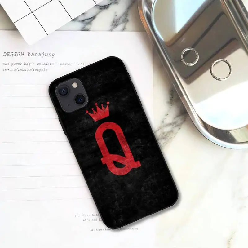 Чехол King Queen для телефона iPhone 11 12 Mini 13 Pro XS Max X 8 7 6s Plus 5 SE XR | Мобильные телефоны и