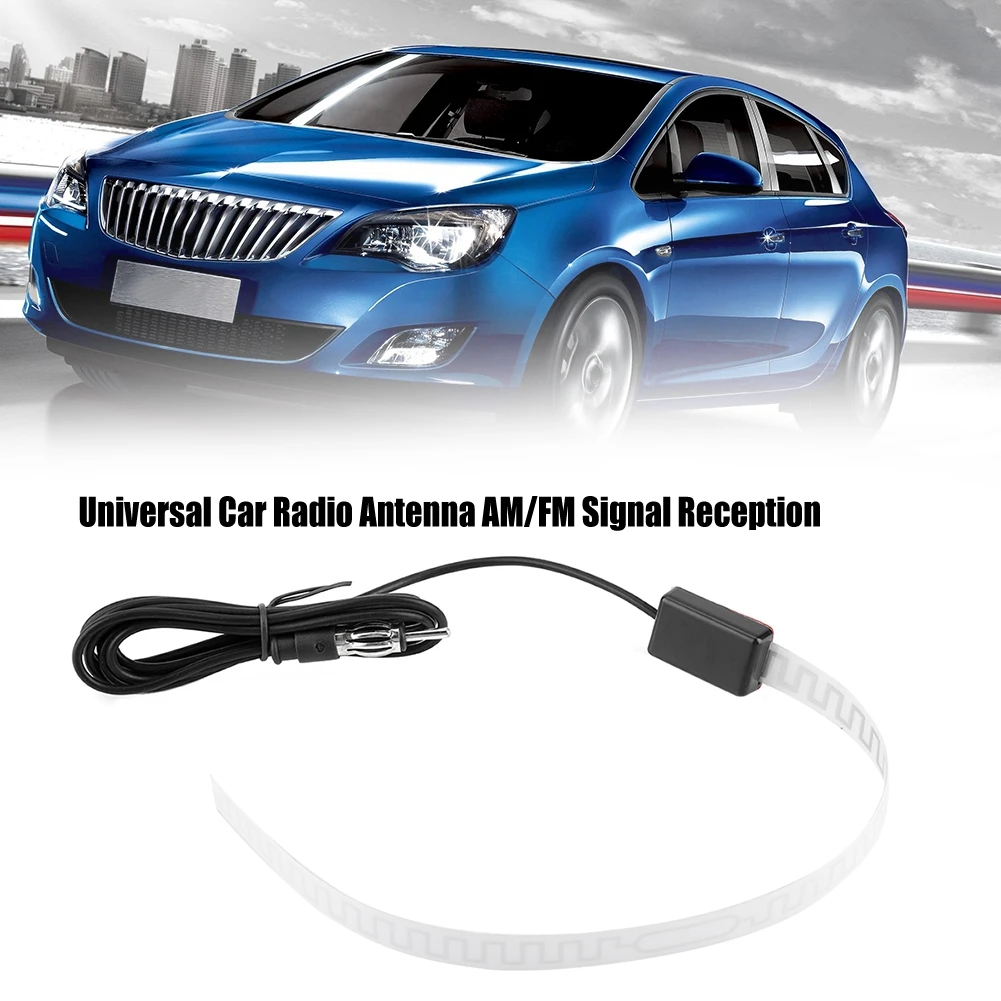 Car Radio Antenna Universal AM/FM Signal Reception 48-860 MHZ DC 12V Antennas | Мобильные телефоны и аксессуары