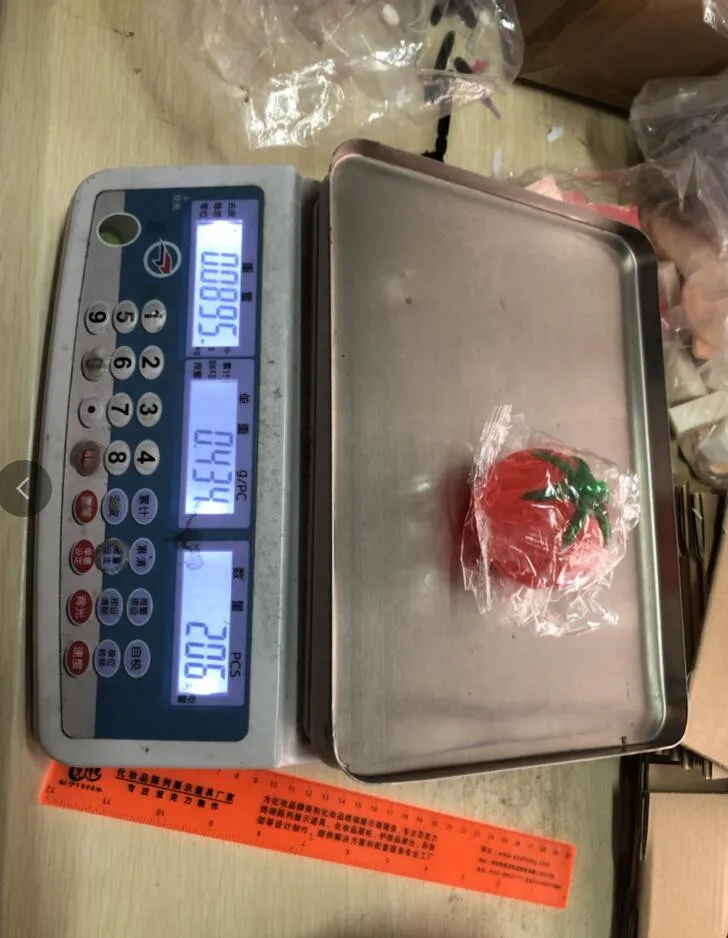 Новинка имитация фруктов еды томатного водяного мяча игрушки для снятия стресса