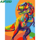AZQSD Алмазная Вышивка Полный дисплей животное Алмазная картина динозавр ручной работы Домашний декор рукоделие картина Стразы