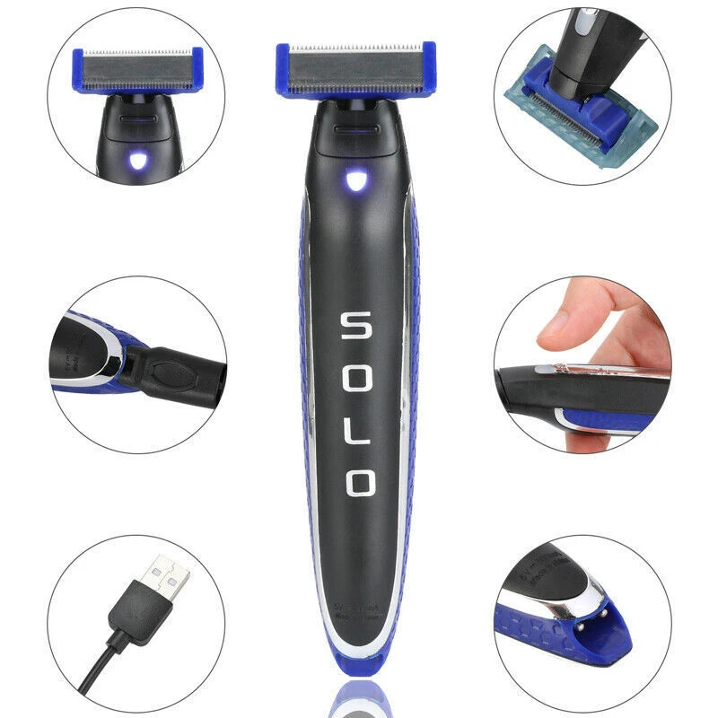 

Men Hair Clipper Trimmer Clipper Electric Shaver Facial Razor Hair Cutting Machine Waterprooftrimmer USB Rechargeable Barber