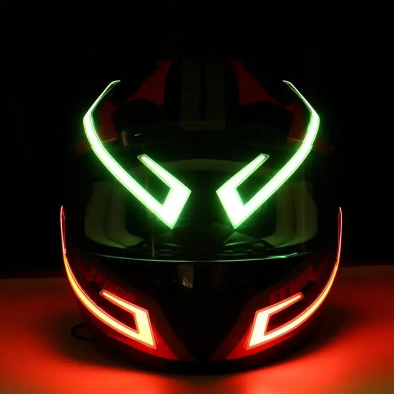 Лента светодиодсветодиодный водонепроницаемая для шлема мотоцикла 3 режима 2