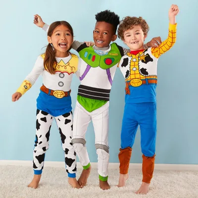 Новинка пижама одежда для сна новые детские пижамные комплекты ToyStory Вуди Базз