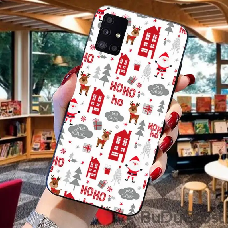 

Nobby snowman christmas Phone Case For Samsung Galaxy A50 A7 A8 A6 Plus A9 2018 A70 A20 A30 A40