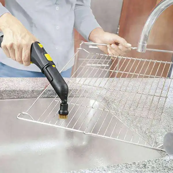 

Steam Cleaner Crevice Nozzle+Wire Nozzle Brushes X 10 for KARCHER Steam Cleaner Absolute Home Appliance
