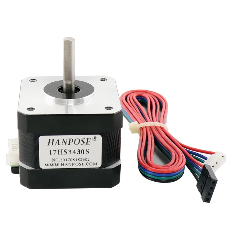 3PCS/lots 17HS3430S 17 Stepper-Motor Nema 3d-Printer 42BYGfor 12VDC 0.4A 2800g.cm 34mm length 4-Lead for CNC | Обустройство дома